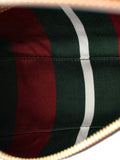 Gucci Pre Owned Emblem Gg Coated Canvas With Leather Medium Shoulder Bag — Same as shown — Size One Size — Detail View