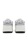 A Bathing Ape?Sk8 Sta Star Panelled Sneakers — White — Size US M 3.5 - US W 5 — Side View