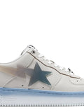 A Bathing Ape?Bape Sta M1 Star-Detail Low-Top Sneakers — Beige — Size US M 3.5 - US W 5 — Side View
