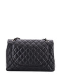 Chanel Pre Owned Classic Single Flap Bag Quilted Caviar Maxi Shoulder Bag — Same as shown — Size One Size — Side View