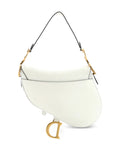 Christian Dior Pre Owned Saddle Handbag Leather Medium Shoulder Bag — Same as shown — Size One Size — Side View
