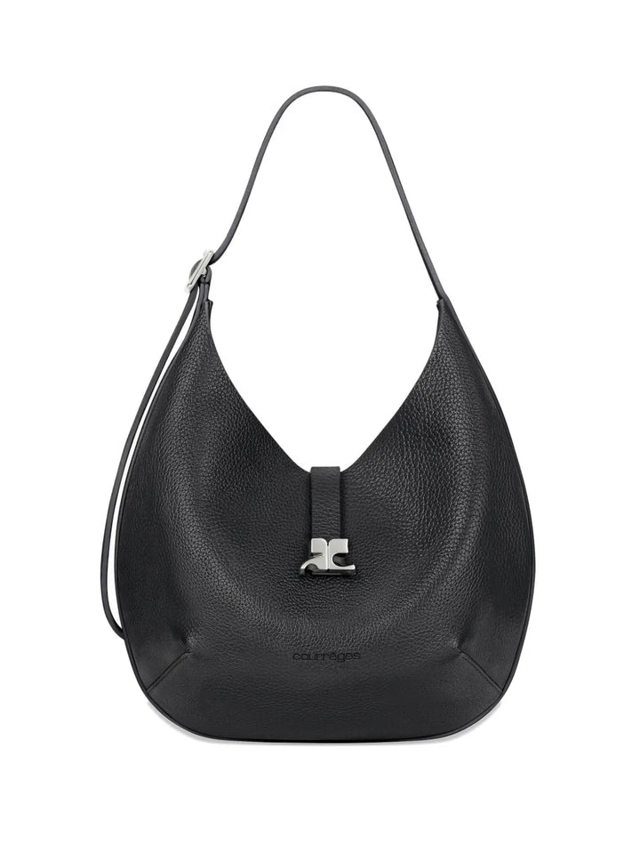 Courreges Logo Buckle Shoulder Bag — Same as shown — Size One Size — Front View
