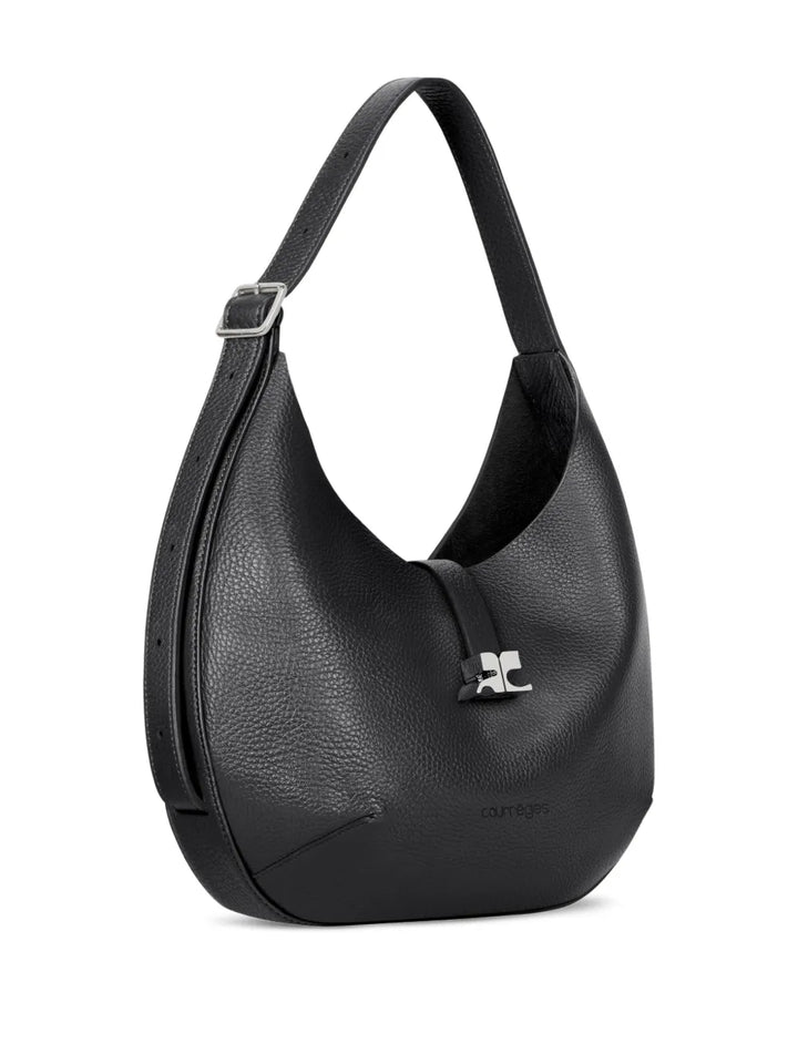 Courreges Logo Buckle Shoulder Bag — Same as shown — Size One Size — Detail View