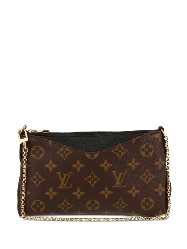 Louis Vuitton Pre Owned 2012 Pallas Chain Monogram Shoulder Bag — Same as shown — Size One Size — Front View