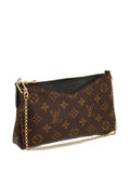 Louis Vuitton Pre Owned 2012 Pallas Chain Monogram Shoulder Bag — Same as shown — Size One Size — Top View