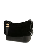 Chanel Pre Owned 2019 Small Gabrielle Fur Trim Shoulder Bag — Same as shown — Size One Size — Detail View
