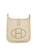 Hermes Pre Owned 2022 Mini Evelyne Perforated Shoulder Bag — Same as shown — Size One Size — Front View