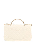 Chanel Pre Owned 2020S Quilted Top Handle Tote Bag — Same as shown — Size One Size — Side View