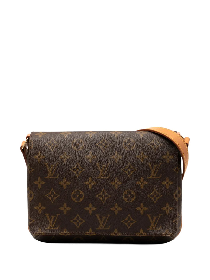 Louis Vuitton Pre Owned 2001 Monogram Musette Tango Short Strap Shoulder Bag — Same as shown — Size One Size — Side View