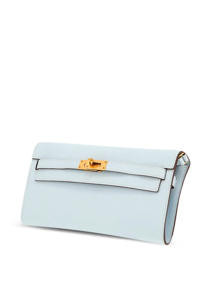 Hermes Pre Owned 2020 Kelly To Go Epsom Leather Clutch Bag — Same as shown — Size One Size — Detail View