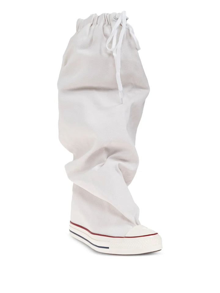 Converse X Vaquera Chuck Taylor All Star Xhi Slouch — White — Size US M 3.5 - US W 5 — Side View