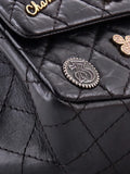 Chanel Pre Owned Lucky Charms Reissue 255 Flap Bag Quilted Aged Calfskin 225 Shoulder Bag — Same as shown — Size One Size — Detail View