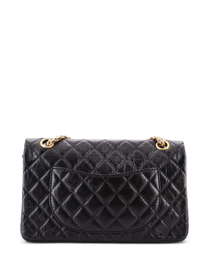 Chanel Pre Owned Lucky Charms Reissue 255 Flap Bag Quilted Aged Calfskin 225 Shoulder Bag — Same as shown — Size One Size — Side View