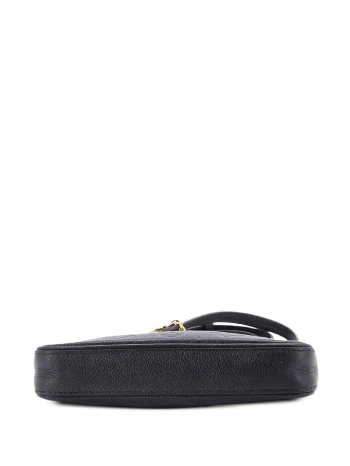Louis Vuitton Pre Owned Easy Pouch On Strap Monogram Empreinte Leather Shoulder Bag — Same as shown — Size One Size — Back View