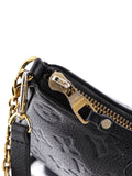Louis Vuitton Pre Owned Easy Pouch On Strap Monogram Empreinte Leather Shoulder Bag — Same as shown — Size One Size — Top View