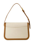 Saint Laurent Cassandre Cotton Shoulder Bag — Same as shown — Size One Size — Side View