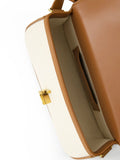 Saint Laurent Cassandre Cotton Shoulder Bag — Same as shown — Size One Size — Back View