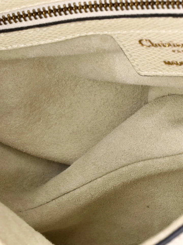 Christian Dior Pre Owned Saddle Handbag Leather Medium Shoulder Bag — Same as shown — Size One Size — Detail View