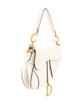 Christian Dior Pre Owned Saddle Handbag Leather Medium Shoulder Bag — Same as shown — Size One Size — Back View