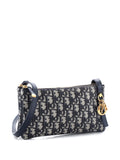 Christian Dior Pre Owned My Dior Duo Oblique Canvas Mini Shoulder Bag — Same as shown — Size One Size — Back View