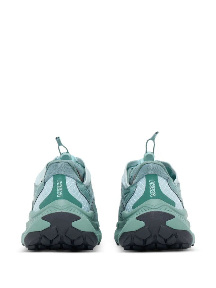HOKA Zip Trainers — Green — Size US M 3.5 - US W 5 — Back View