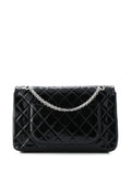 Chanel Pre Owned Reissue 255 Flap Bag Quilted Crinkled Patent 227 Shoulder Bag — Same as shown — Size One Size — Back View