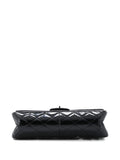 Chanel Pre Owned Reissue 255 Flap Bag Quilted Crinkled Patent 227 Shoulder Bag — Same as shown — Size One Size — Side View