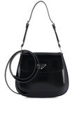 Prada Pre Owned Cleo Flap Shoulder Bag Spazzolato Leather Small Hobo Bag — Same as shown — Size One Size — Front View