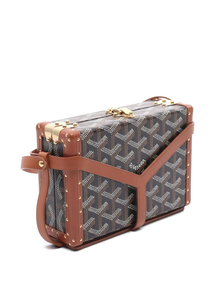 Goyard Pre Owned 2010S Minaudiere Trunk Shoulder Bag — Same as shown — Size One Size — Side View
