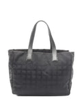 Chanel Pre Owned 2000 2002 Leather Travel Line Tote Bag — Same as shown — Size One Size — Front View