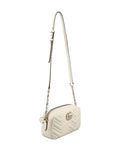 Gucci Small Gg Marmont Chevron Shoulder Bag — Same as shown — Size One Size — Back View