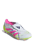 adidas Predator Elite Fold-Over Tongue Fg Cleats — White — Size US M 4.5 - US W 6 — Side View