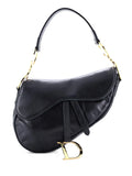 Christian Dior Pre Owned Vintage Saddle Bag Leather Medium Shoulder Bag — Same as shown — Size One Size — Front View