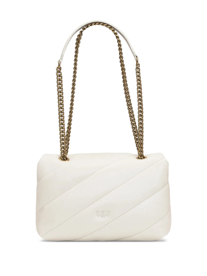 Pinko Classic Love Bag Puff Maxi Quilt Shoulder Bag — Same as shown — Size One Size — Side View
