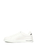 Dolce & Gabbana Portofino Leather Low-Top — White — Size US M 3.5 - US W 5 — Top View