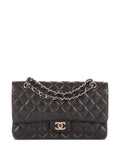 Chanel Pre Owned Classic Double Flap Quilted Shoulder Bag — Same as shown — Size One Size — Front View