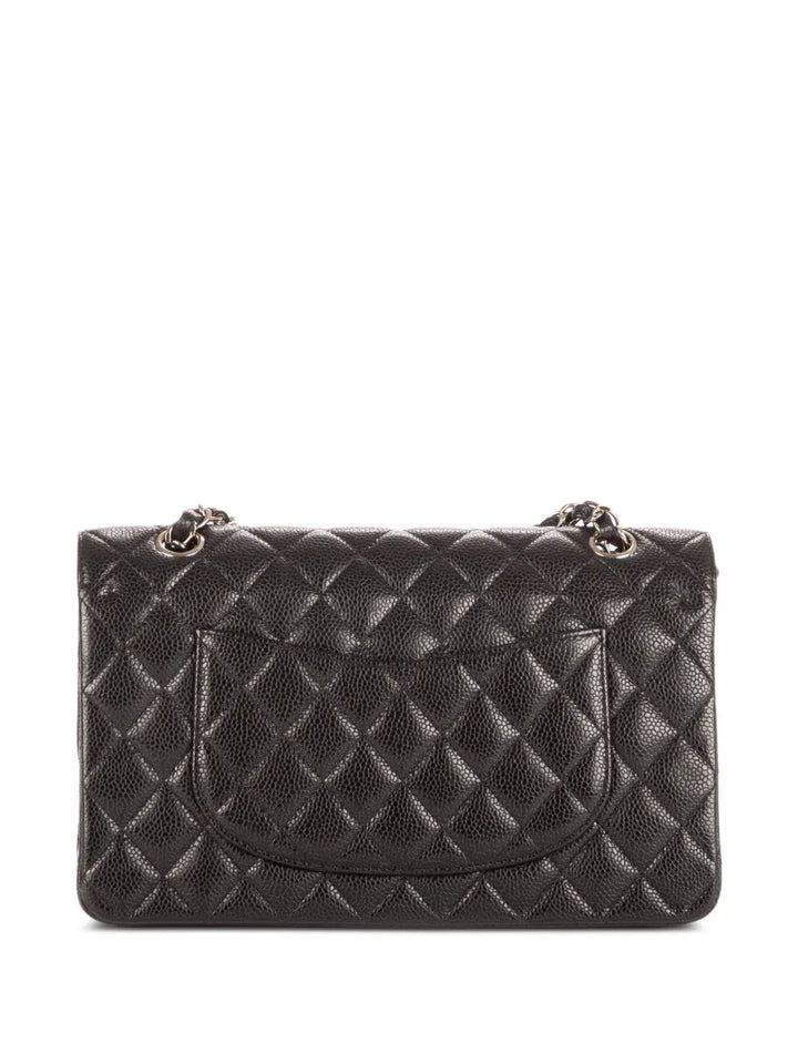 Chanel Pre Owned Classic Double Flap Quilted Shoulder Bag — Same as shown — Size One Size — Side View