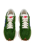 New Balance 327 Suede Lace-Up — Green — Size US M 3.5 - US W 5 — Side View