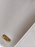 Chanel Pre Owned Funky Town Flap Bag Quilted Lambskin Mini Shoulder Bag — Same as shown — Size One Size — Top View