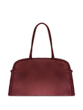 Orciani Aura Peach Strap Detail Shoulder Bag — Same as shown — Size One Size — Side View