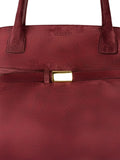 Orciani Aura Peach Strap Detail Shoulder Bag — Same as shown — Size One Size — Top View