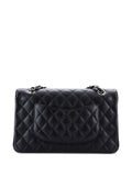 Chanel Pre Owned Classic Double Flap Bag Quilted Caviar Medium Shoulder Bag — Same as shown — Size One Size — Side View