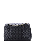 Chanel Pre Owned Xxl Travel Flap Bag Quilted Caviar Small Shoulder Bag — Same as shown — Size One Size — Side View