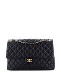 Chanel Pre Owned Xxl Travel Flap Bag Quilted Caviar Small Shoulder Bag — Same as shown — Size One Size — Front View
