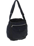 Porter Yoshida Co Zip Pocket Shoulder Bag — Same as shown — Size One Size — Front View