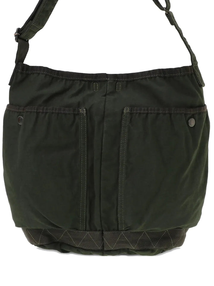Porter Yoshida Co Zip Pocket Shoulder Bag — Same as shown — Size One Size — Side View