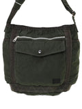 Porter Yoshida Co Zip Pocket Shoulder Bag — Same as shown — Size One Size — Back View