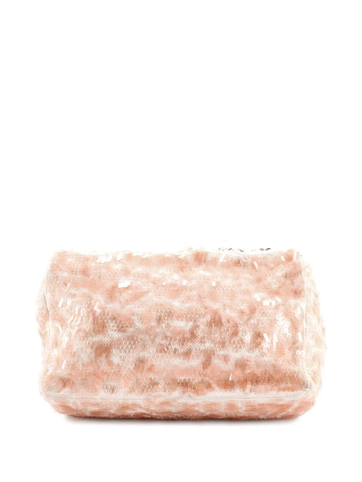 Chanel Pre Owned Classic Single Flap Bag Sequins Small Shoulder Bag — Same as shown — Size One Size — Side View