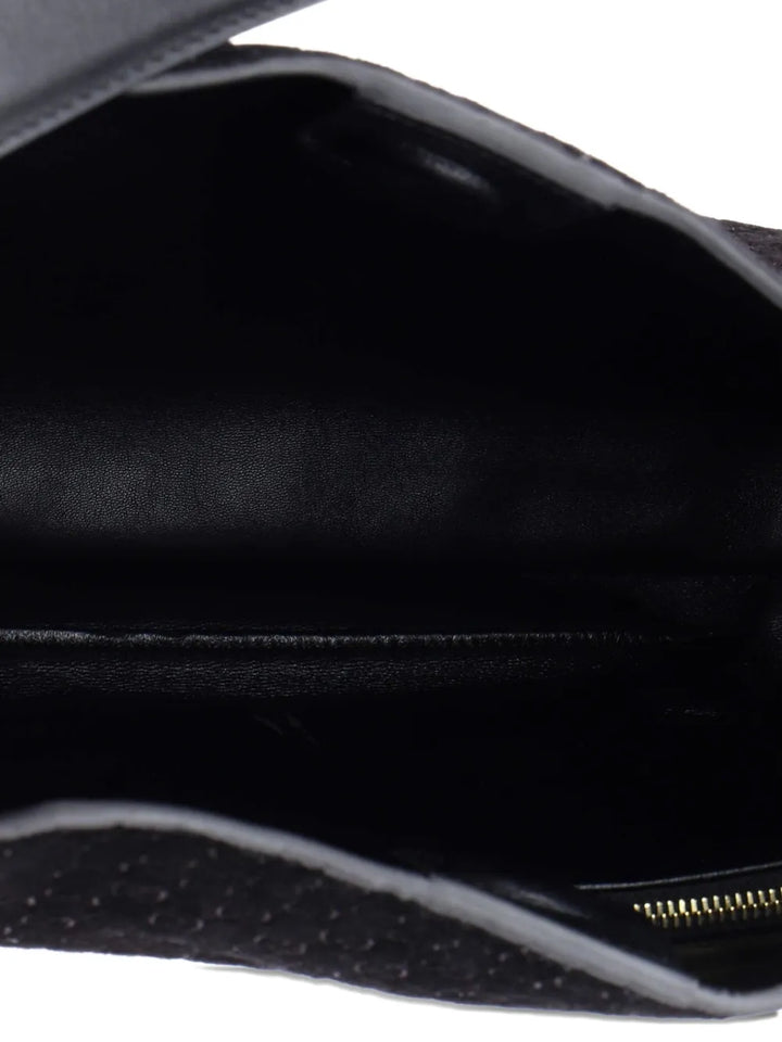 Gucci Pre Owned B Gg Suede Medium Shoulder Bag — Same as shown — Size One Size — Detail View