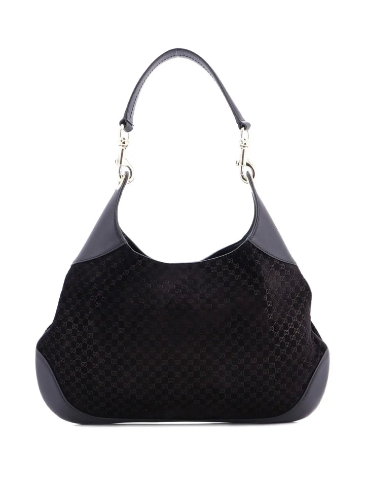Gucci Pre Owned B Gg Suede Medium Shoulder Bag — Same as shown — Size One Size — Side View